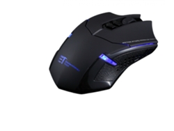 VEEKI Rgb Inalámbrico Gaming Mouse - Usb Pc Computer Mouse With Rgb Backlight, Ergonomic Silent Gaming Laptop Mouse With 7 Quiet Click Buttons, 5 Adjustable Dpi Plug And Play For Pc, Windows, Mac Negro
