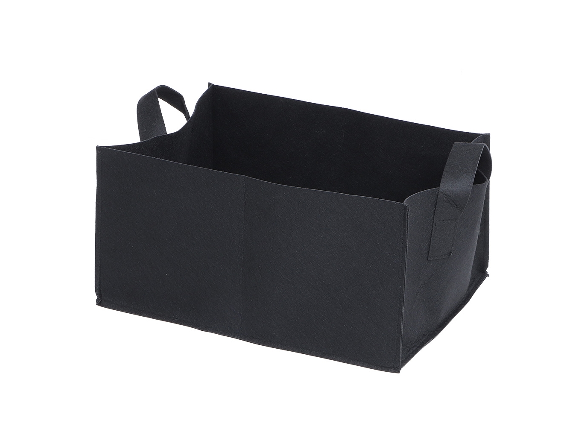 Bolsa Rectangular Para Plantar Verduras, Fresas, Flores Y Jardín, De Fieltro Reutilizable, Lms