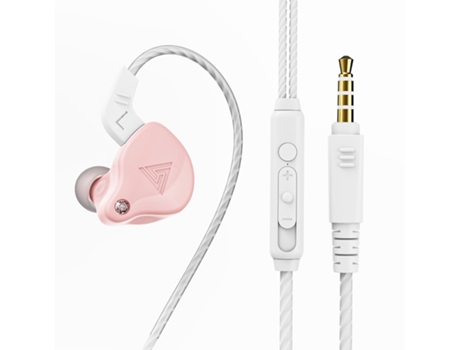 Auriculares con Cable OHPA Wired Qkz Ak6-X In Ear Micro-Auricular Pink
