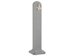 Maison Exclusive - Cisterna De Jardín Con Grifo Aspecto De Piedra Gris Claro