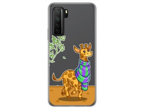 Carcasa Huawei P40 Lite 5G TUMUNDOSMARTPHONE Dibujos Transparente Multicolor