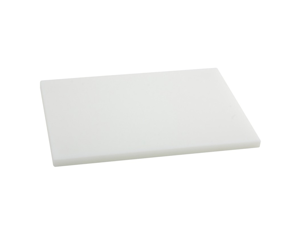 Tabla Profesional METALTEX Cocina 38X28X1.5 Blanco Polietileno