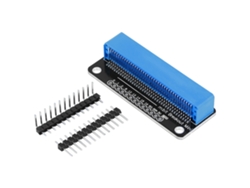 2026-placa De Extensión Mini/micro:bit Componentes De Oro 2.54mm Pin Azul Piezas Eléctricas Industriales