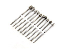 Juego De 20 Brocas Rotativas Pequeñas De Acero De Alta Velocidad De 3 Mm Para Lijado Y Grabado.