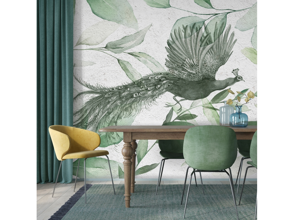 Papel de Pared ARTGEIST Flight of a Peacock - Third Variant (245x175)