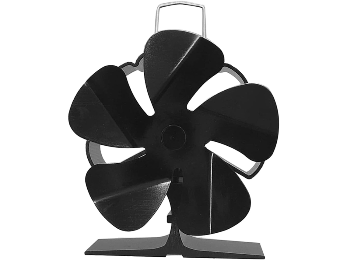 Mini Ventilador Silencioso Para Estufa, Alimentado Por Calor Y Activado Por Batería.