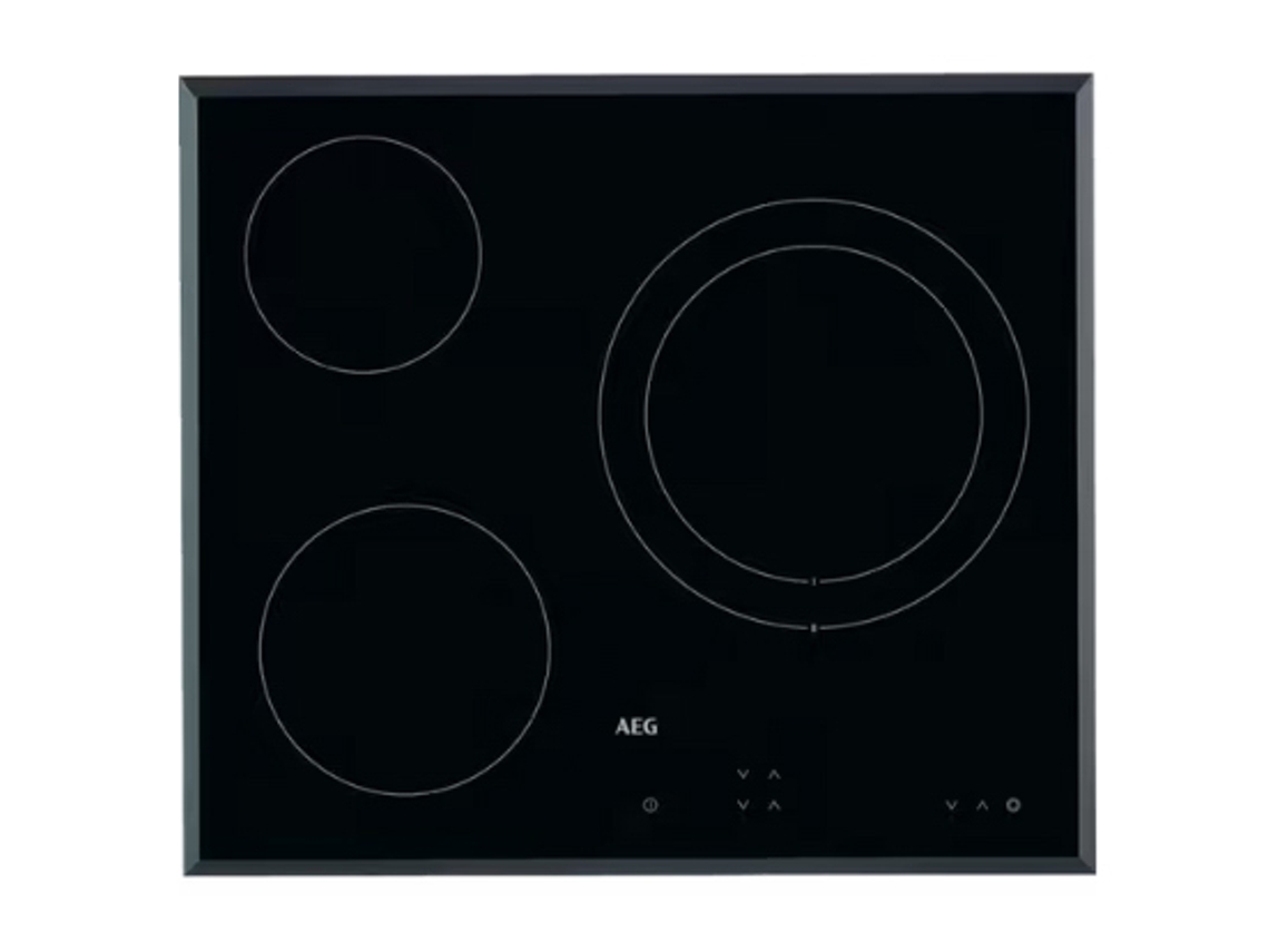 Placa de Vitrocerámica AEG HK623021FB (Eléctrica - 56 cm - Negro)