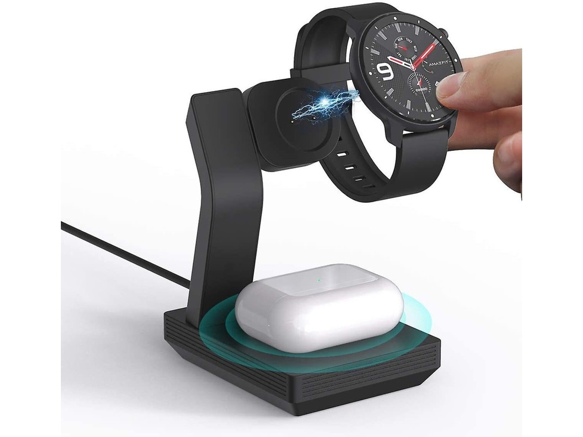 Cargador Sin Usb Removible Fil Amazfit Gtr Gts Yemaesre Negro