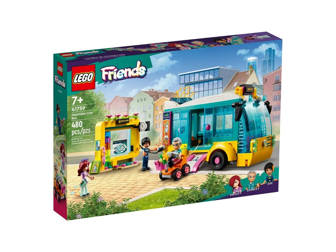 Juego De Construcción Lego Friends 41759 Heartlake City Bus (plástico - + 7 Años - 480 Piezas)