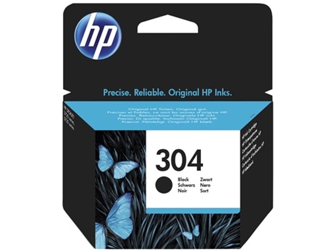 Cartucho de tinta HP 304 negro (N9K06AE)