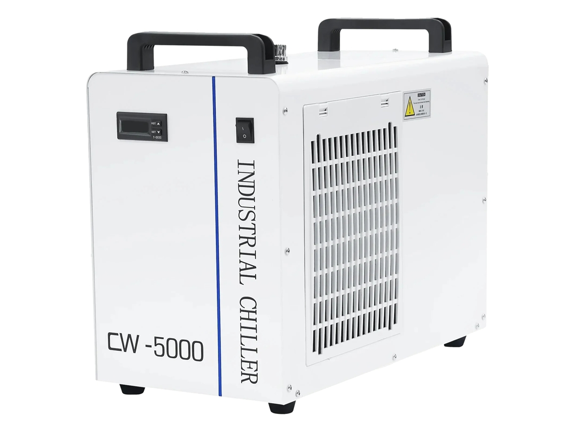 Enfriadora de agua, alta capacidad de refrigeración, control preciso de temperatura, CW-5000