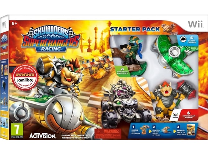 Juego Nintendo Wii Skylandres Superchargers Racing