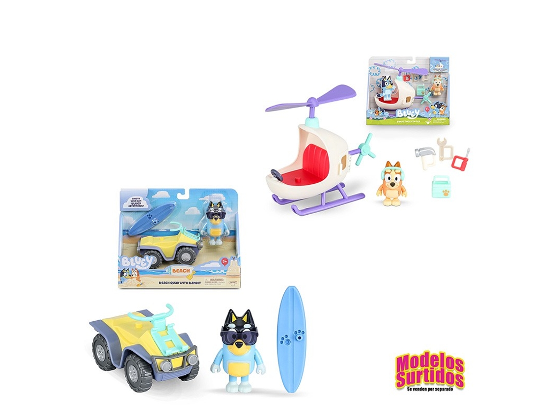 Bluey Vehiculos Con Figura Asst 2 S3