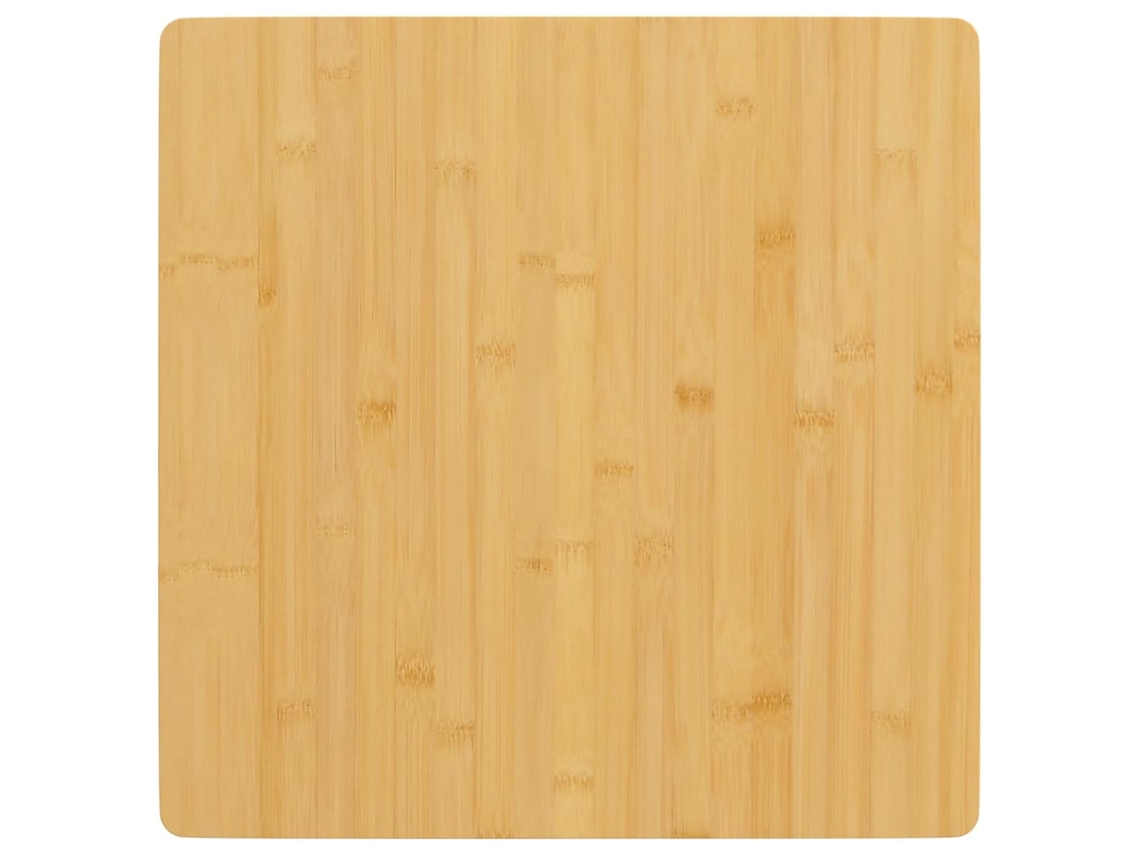 Tablero De Mesa De Bambú 50x50x1,5 Cm