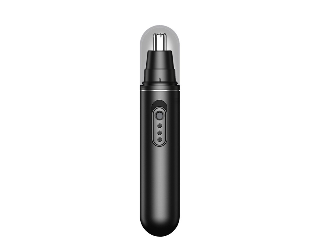 Recortadora eléctrica de vello nasal para hombres, recargable, para la limpieza de las fosas nasales.