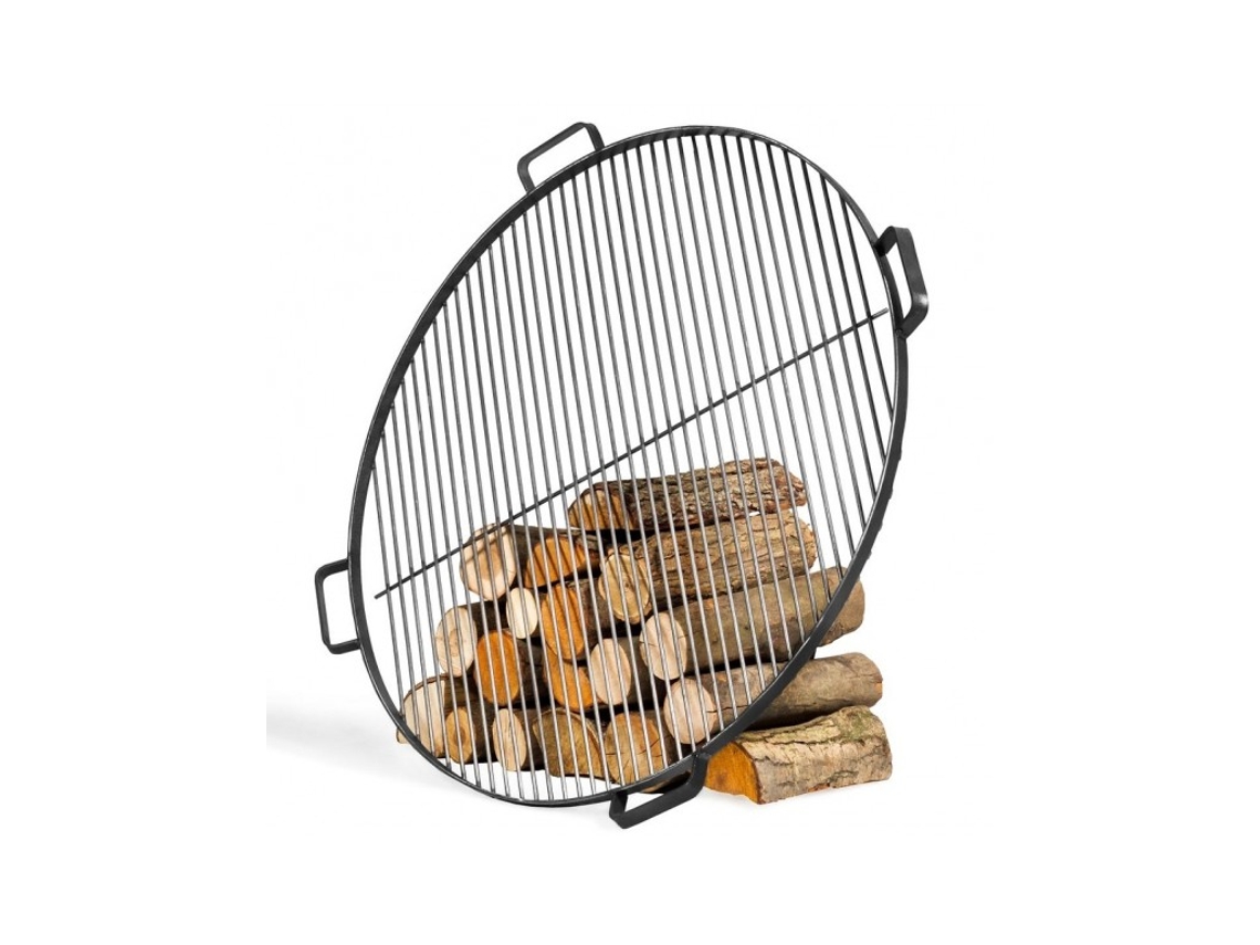 Rejilla de Acero Natural de 80 cm con 4 Asas