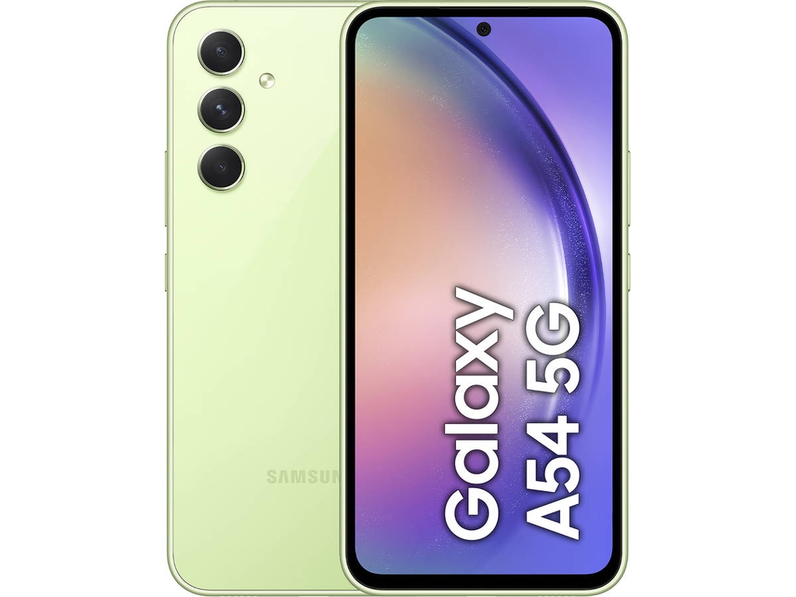 Smartphone SAMSUNG Galaxy A54 5G (6.4'' - 8 GB - 128 GB - Lime)