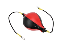 Balón De Boxeo Suspendido Para Entrenamiento, Elasticidad Y Respuesta, Equipo Deportivo, Color Negro Y Rojo.