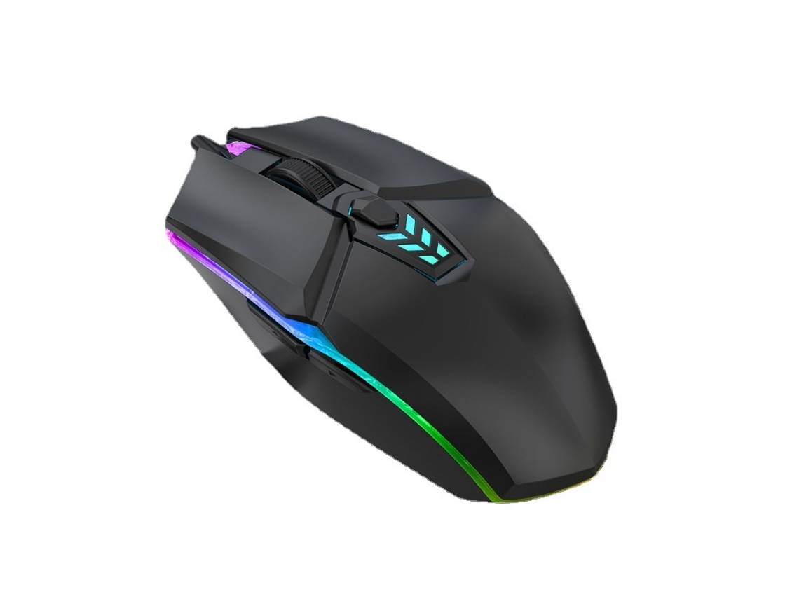 Ratón para juegos RGB S700-2 de 1600 ppp, color negro*
