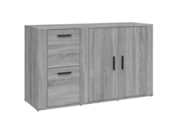 Maison Exclusive - Aparador De Madera Contrachapada Gris Sonoma 100x33x59,5 Cm