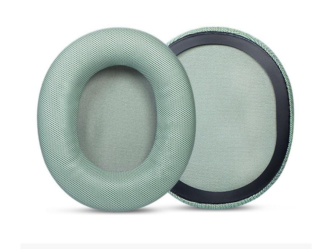Almohadillas para auriculares Steelseries Arctis 9x, esponja suave, polipiel, color verde.