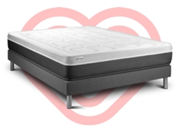 Conjunto Somier Vital Soft 160 X 190 Cm Gris