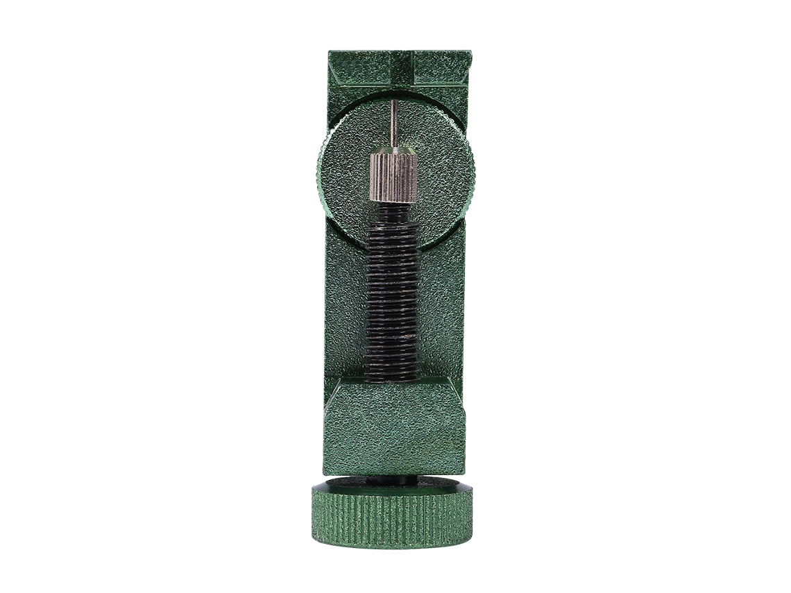 Herramienta ajustable para extraer pasadores de correas de reloj con 3 pasadores - Verde