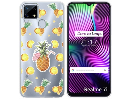 Carcasa Realme 7i / Narzo 30A TUMUNDOSMARTPHONE Dibujos Transparente Multicolor