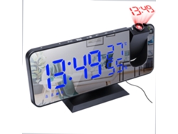 2026 Store-reloj Despertador Proyección Digital Con Temperatura Humedad Radio Fm Cargador Usb Para Dormitorio Oficina
