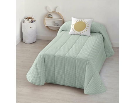 Colcha KIDS&COTTON Vichy (Menta - 190 x 270 cm)