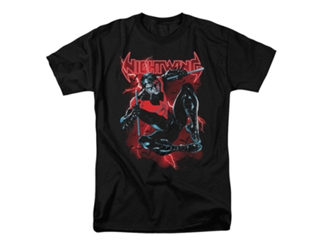 Camiseta ROCKINSTONE Batman Ala de Luz (Algodón - XL)