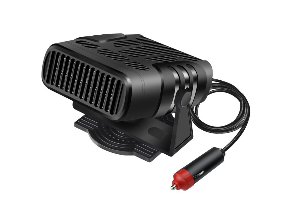 Calentador De Coche De 12 V Y 120 W Con Calefacción Rápida Descongelador Y Desempañador Giratorio 360° Cuich