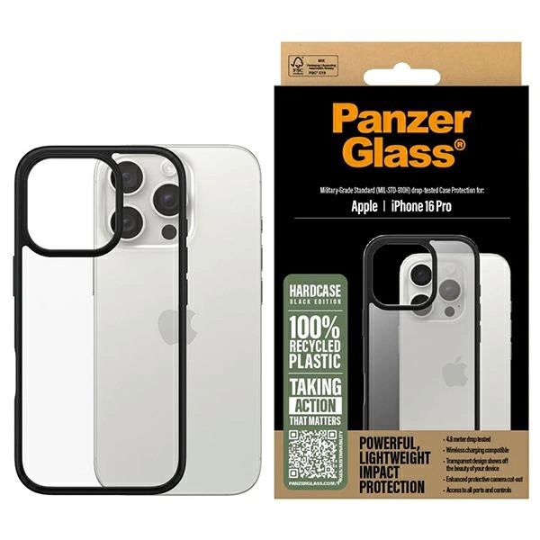 Funda rígida PANZERGLASS para iPhone 16 Pro - Protección del teléfono contra