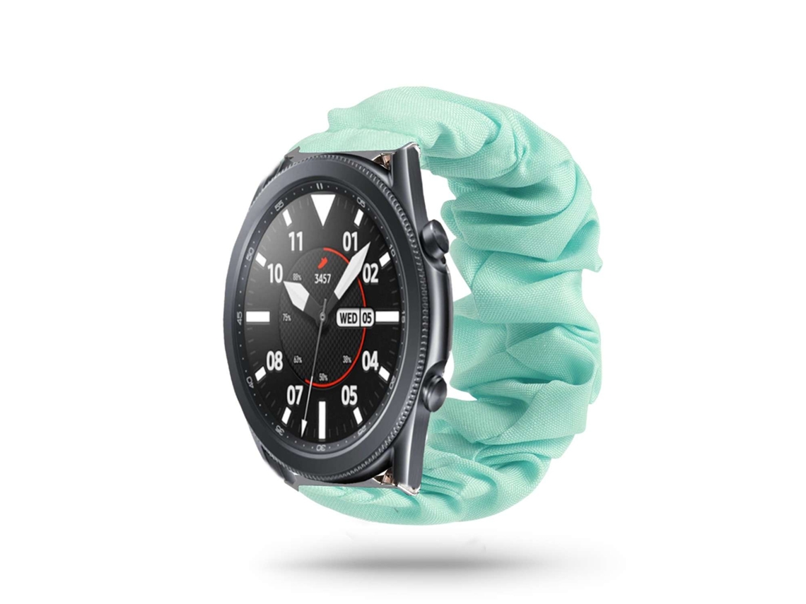 Correa Amazfit Bip 3 Pulsera Scrunchie Verde