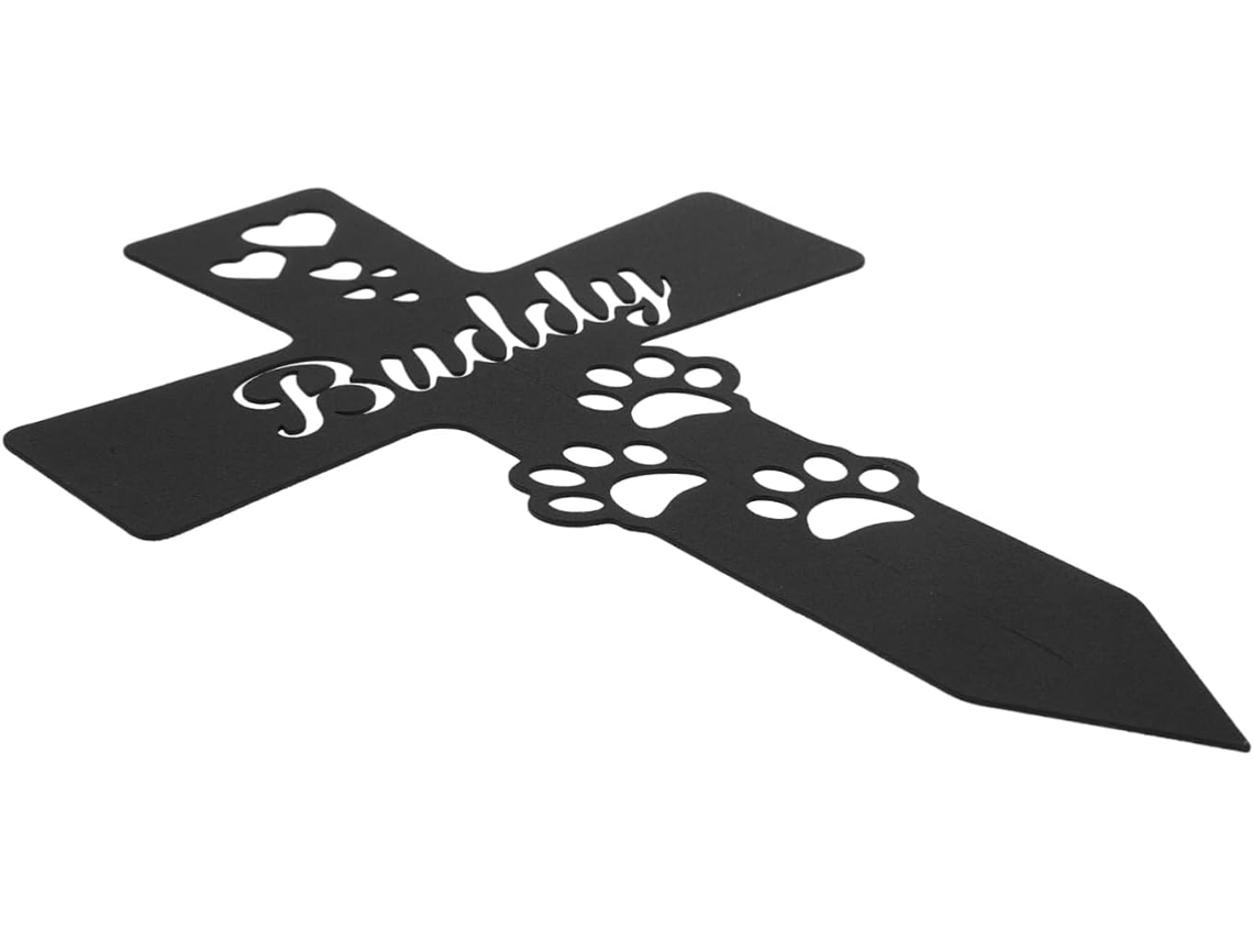Placa conmemorativa resistente a la intemperie para lápidas de cementerio, con un diseño sofisticado. Vayotoy
