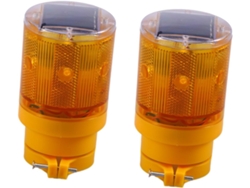 Semáforo Solar Led Intermitente, Pacote Com 2 Unidades, Faixa