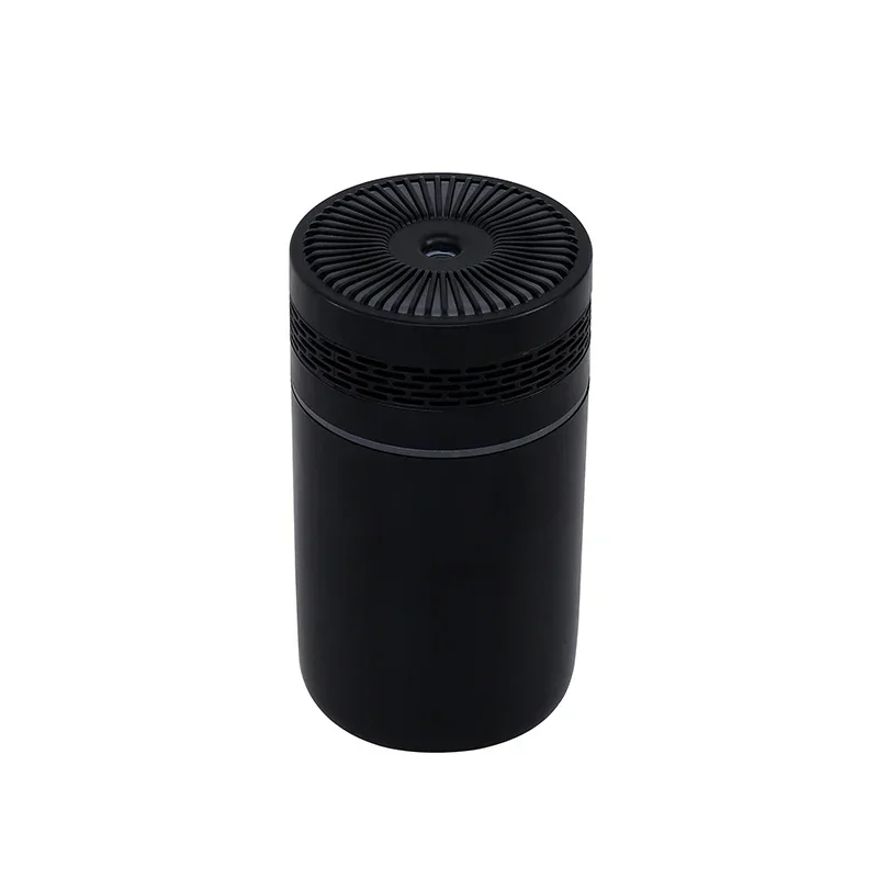 Purificador de aire silencioso para dormitorio con alta emisión de niebla, humidificador para coche Mdug (negro)