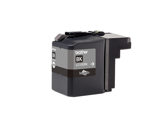 Cartucho de tinta Original BROTHER LC12EBK Negro 2.400 páginas