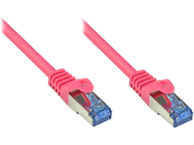 Cable de Red ALCASA (RJ45 - 40 m - Rosa)