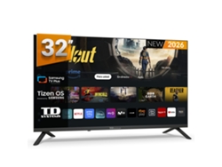 Smart Tv 32 Pulgadas Con Samsung Tv Tizen Os 8.0. Televisores 2026 - Td Systems Prime32c22tizen