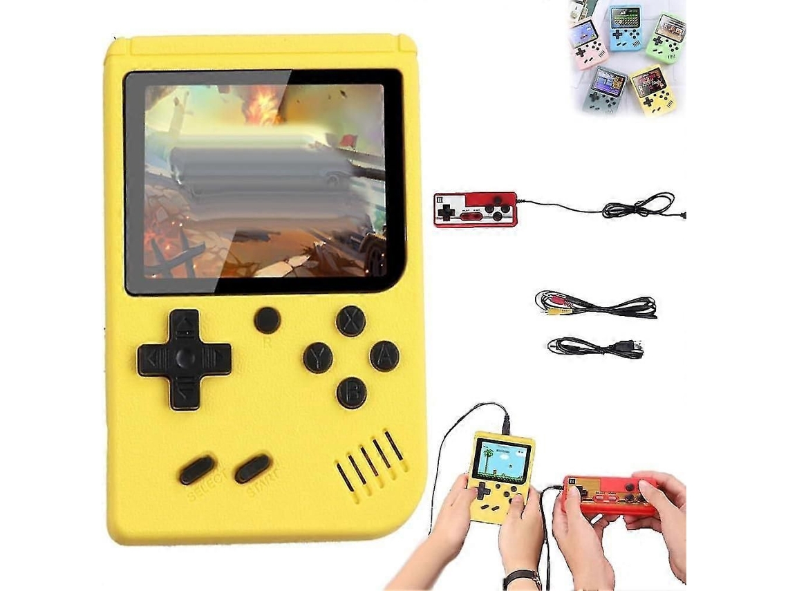 Console de Videogame Retrô Portátil com 400 Jogos em 1 Dispositivo, Mais Nostálgicos, Suporta 2 Jogadore S na Tv. GOKOCO