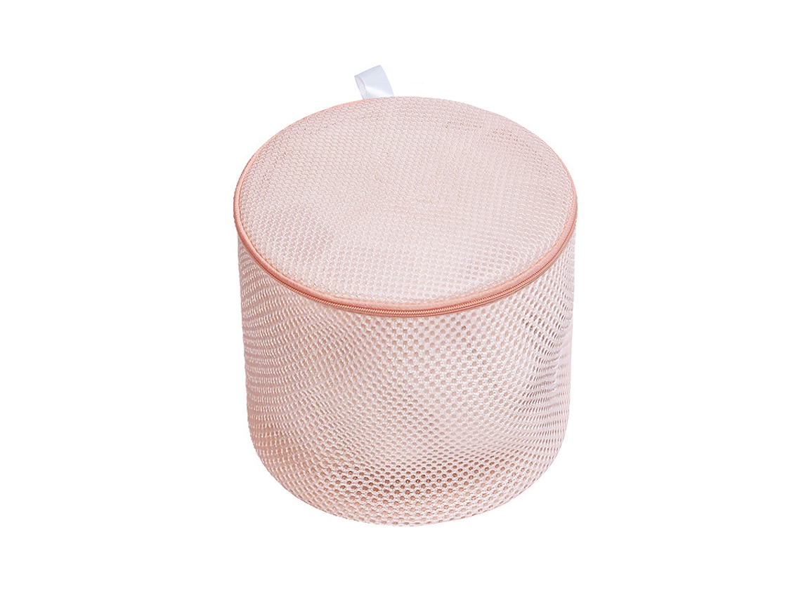 Jinwei-bolsa De Lavado Para Ropa Interior E Sutiés Com Cremalheira E Malha, Lavagem Na Máquina, Cor Rosa Polvoriento