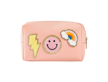 Bolsa De Cosméticos, Bolsa De Almacenamiento De Cosméticos De Viaje Impermeable Portátil, Rosa ZMDECQNA