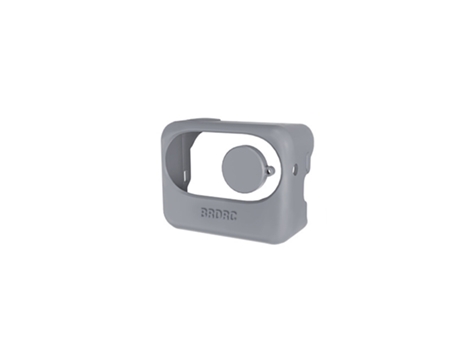 Funda de Silicona para Cámara y Tapa de Lente para Insta360 Go 3 Gris INF