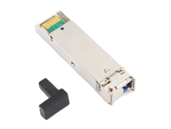 Módulo Óptico Sfp Transceiver Lc 155m 20km Fibra Única 3.3v Compatível Com Switch Óptico