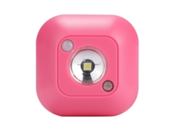 MEOIRUERY Luz LED con sensor de cuerpo humano, lámpara nocturna para casa, habitación, armario, interior, control de luz 0,2 W, roja