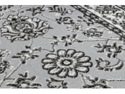 Alfombra de Pasillo Bcf Morad Klasyk Clásico Gris 90 cm