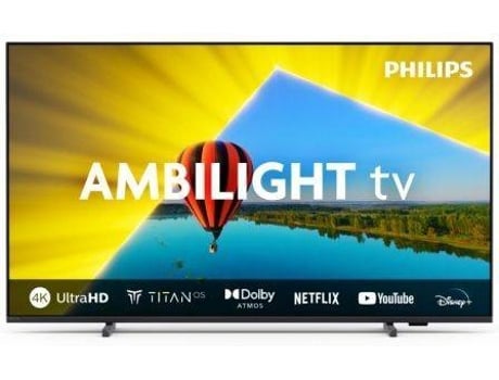 TV PHILIPS AMBILIGHT 55PUS8079/12 (LED - 55'' - 140 cm - 4K Ultra HD - Smart TV)