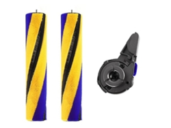 Cepillo de rodillo de tapa de extremo de repuesto para pieza de barra de cepillo Dyson V12 V15