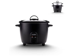 Robot De Arroz Lauben 600bc Capacidad 0,6 L Inserto De Vapor Metálico Tapa De Vidrio Templado